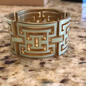 Teal Spartina Bangle